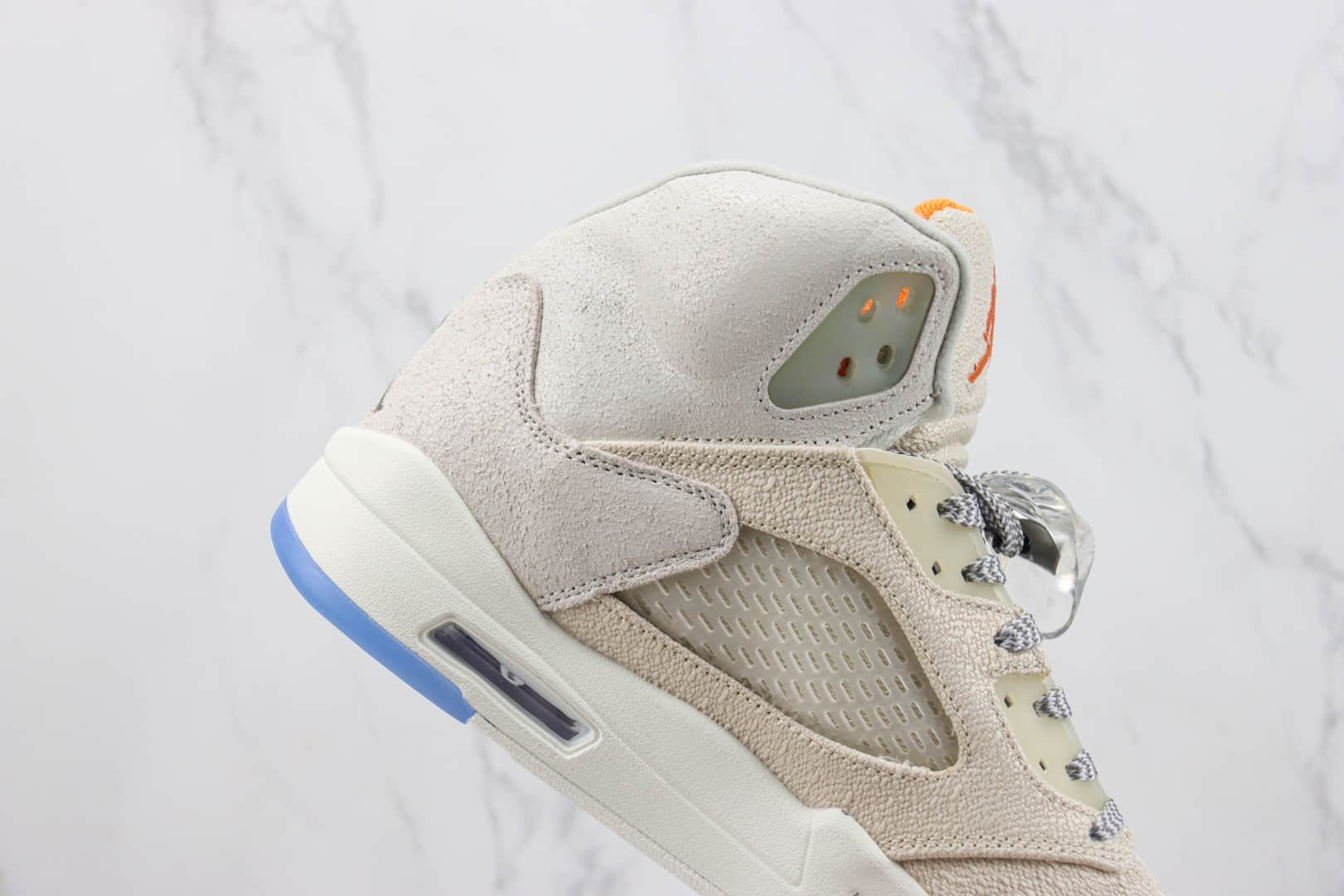 乔丹Air Jordan 5 SE “Craft”纯原版本AJ5灰兔子篮球鞋 莆田AJ货源 货号:FD9222-180
