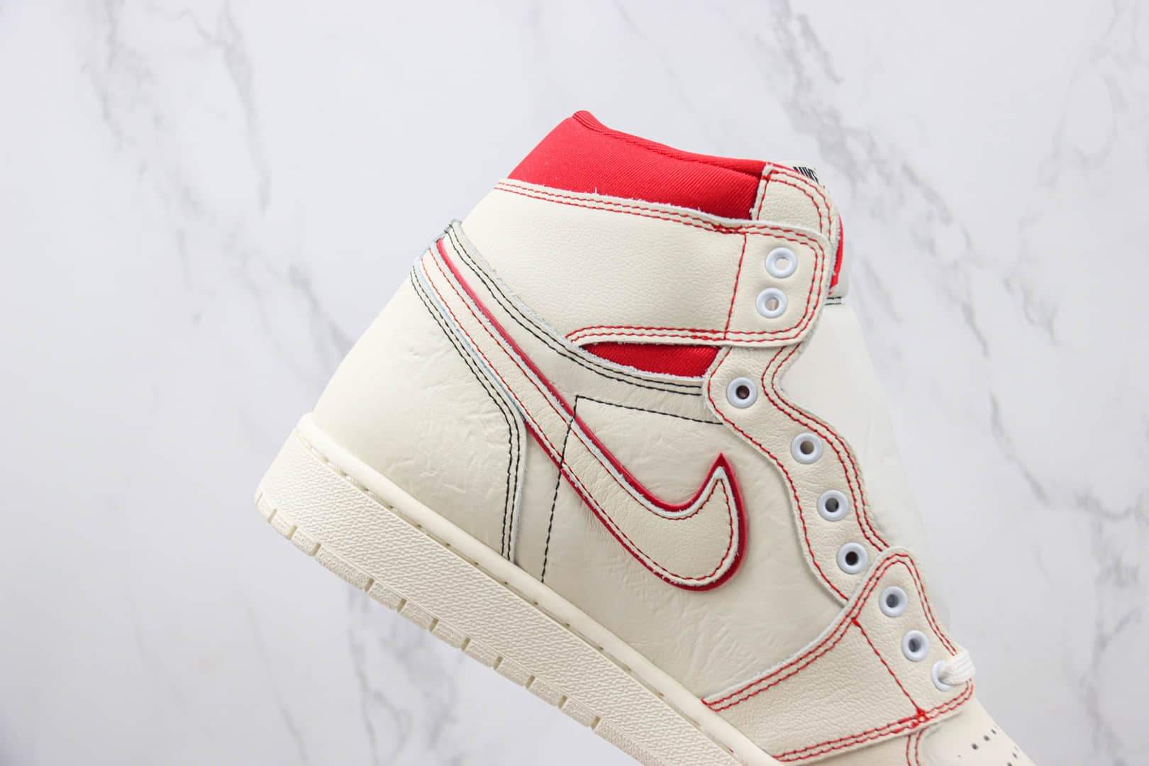 乔丹Air Jordan 1 High纯原版本高帮AJ1兔八哥篮球鞋 莆田天花板AJ1 货号:555088-160