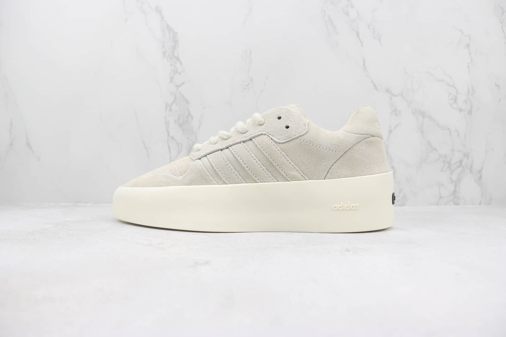 阿迪达斯FEAR OF GOD FOG x adidas Athletics 86 Lo纯原版本FOG联名浅灰色复古厚底增高板鞋 莆田阿迪达斯货源 (ID:100275) - 图片1