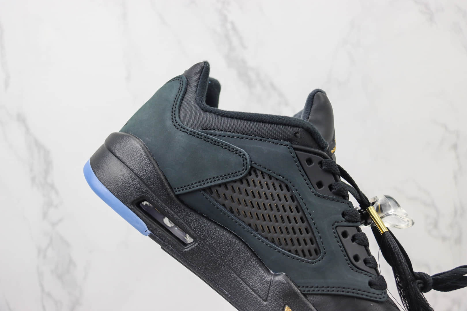 乔丹Air Jordan 5 Low纯原版本低帮AJ5黑金篮球鞋 莆田AJ货源 货号:DJ1094-001