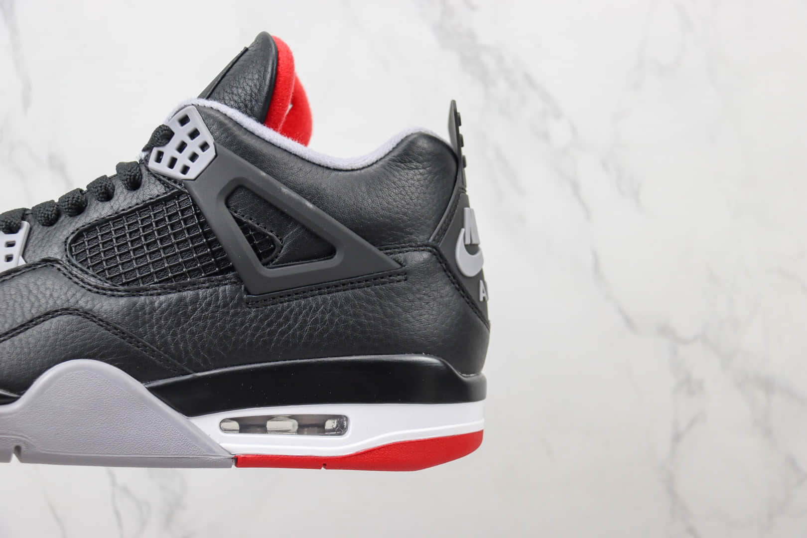 乔丹Air Jordan 4 “Bred Reimagined” 纯原版本AJ4新黑红篮球鞋 莆田AJ货源 货号:FV5029-006