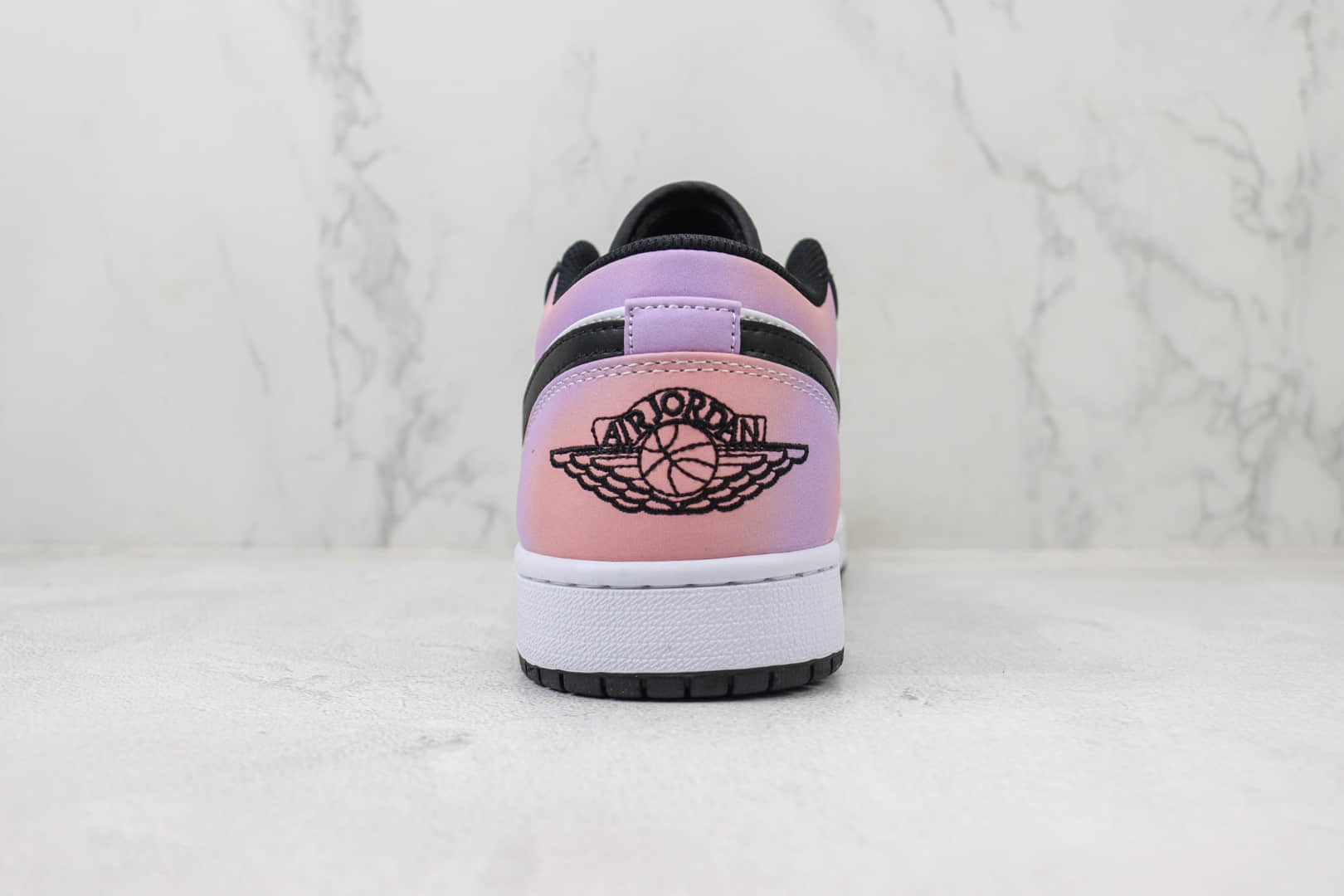 乔丹Air Jordan 1 Low纯原版本低帮AJ1粉紫扎染渐变板鞋 莆田AJ货源 货号:DQ2516-108