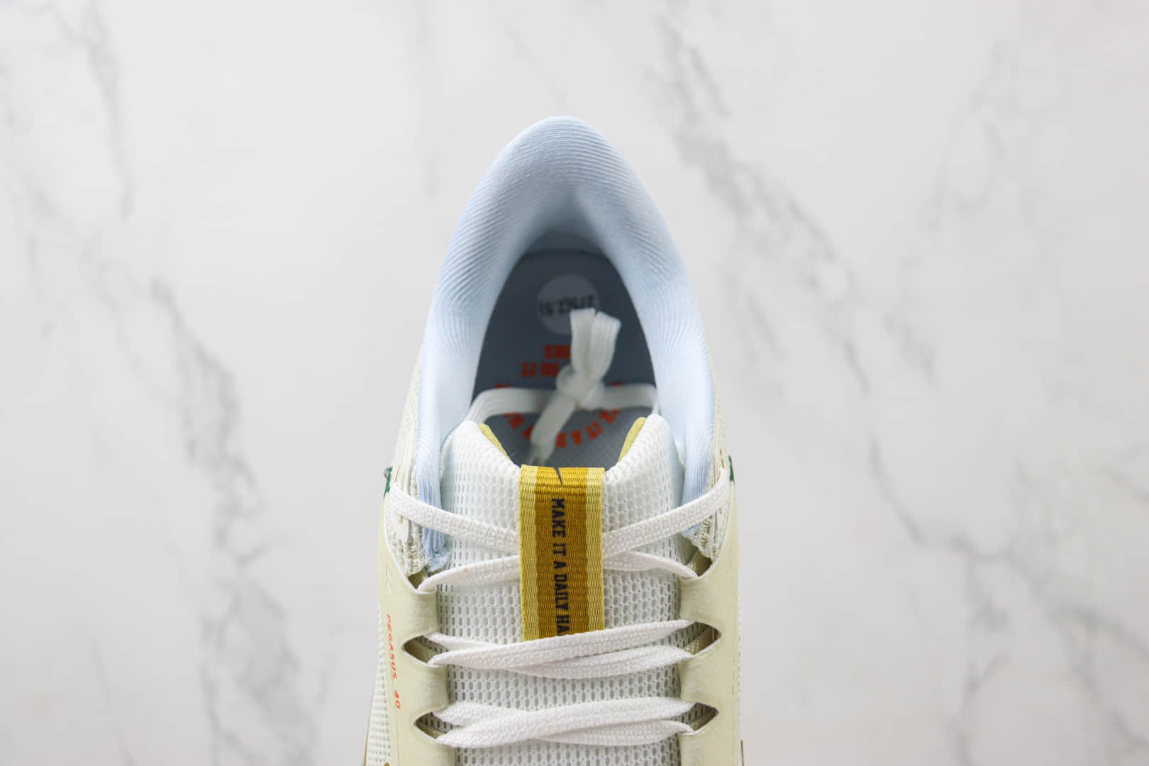 耐克Nike Air Zoom Pegasus 40纯原版本飞马40代白绿针织慢跑鞋 莆田耐克代理 货号:FV3631-081