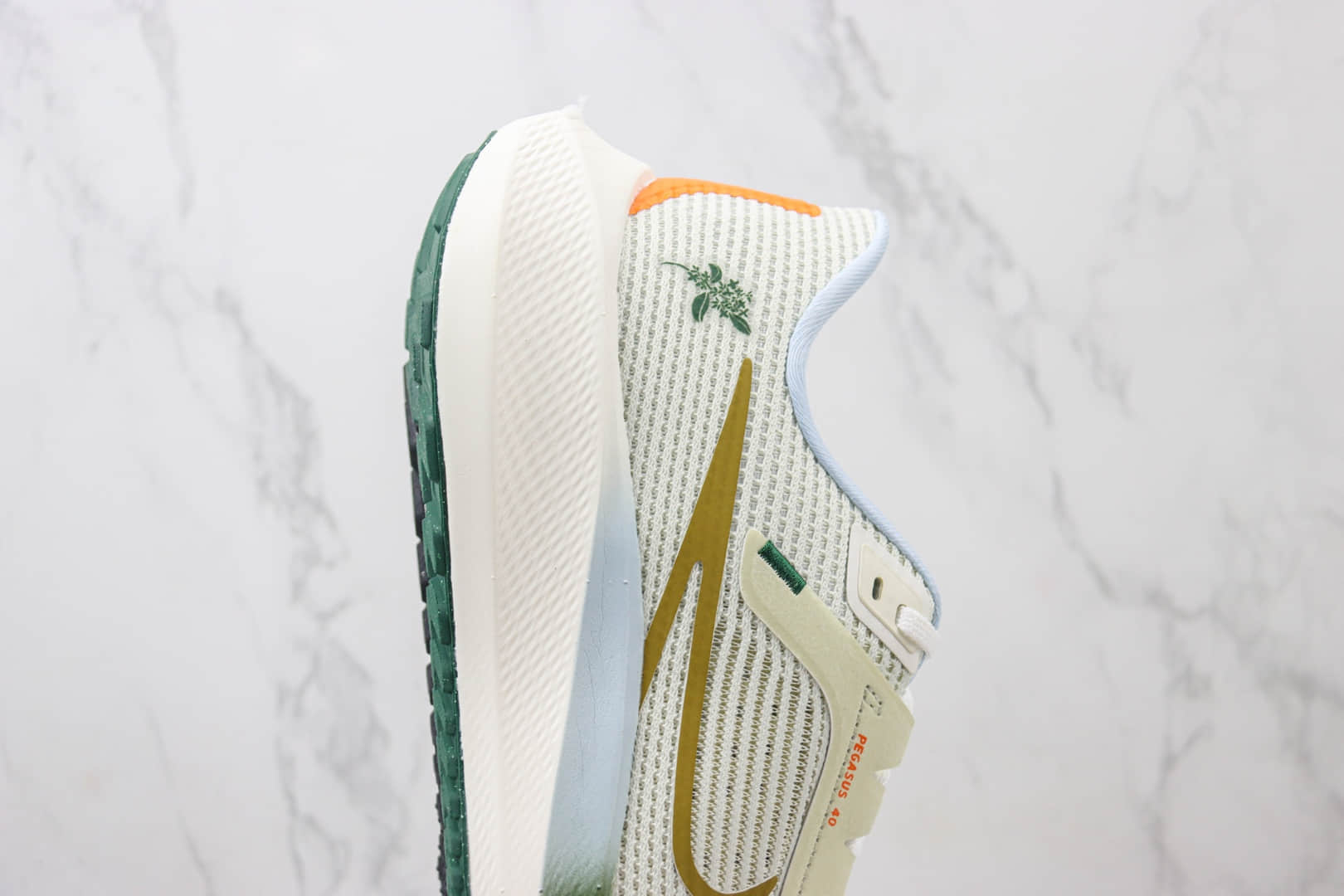 耐克Nike Air Zoom Pegasus 40纯原版本飞马40代白绿针织慢跑鞋 莆田耐克代理 货号:FV3631-081