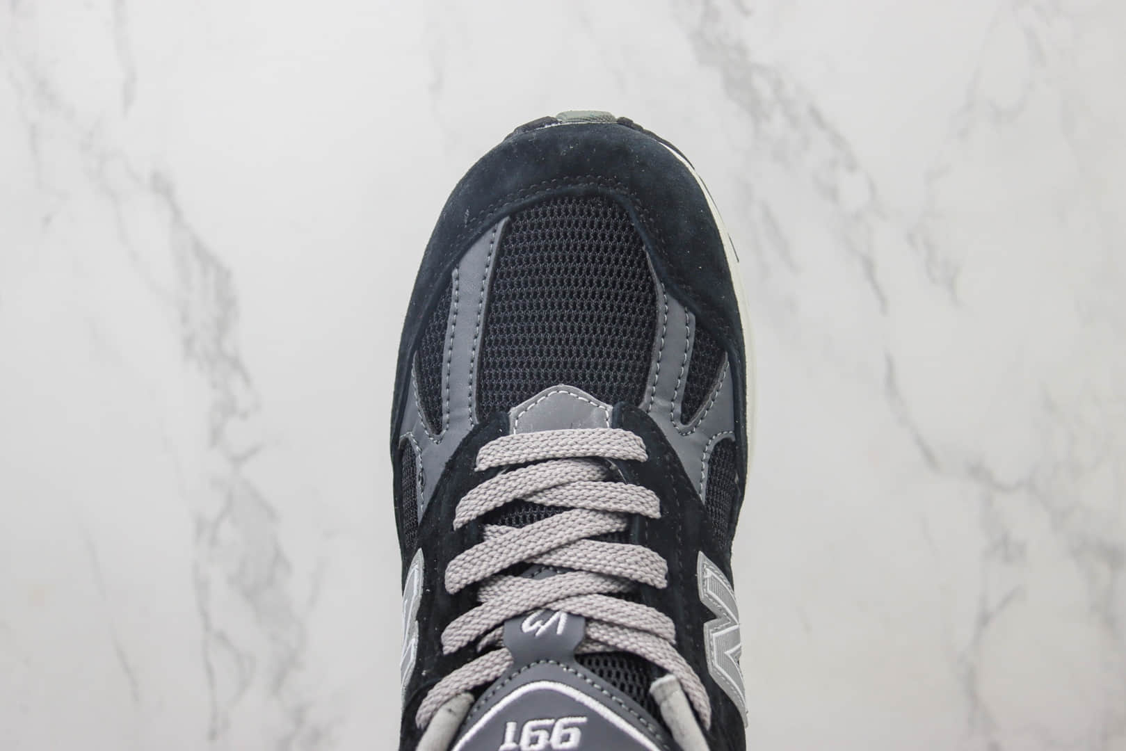 耐克New Balance 991纯原版本英产NB991黑色复古跑鞋 莆田耐克工厂 货号:U991BK2