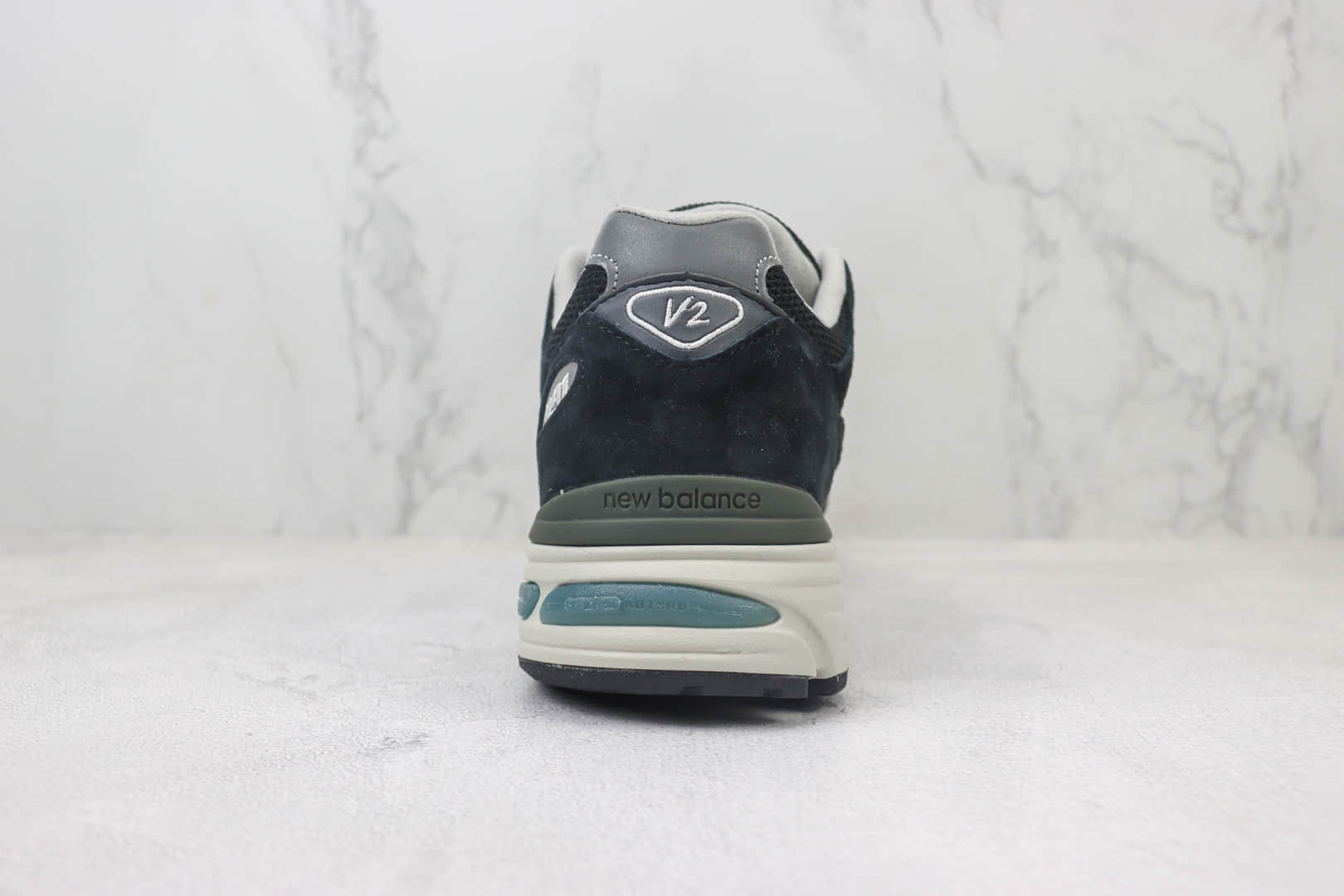 耐克New Balance 991纯原版本英产NB991黑色复古跑鞋 莆田耐克工厂 货号:U991BK2
