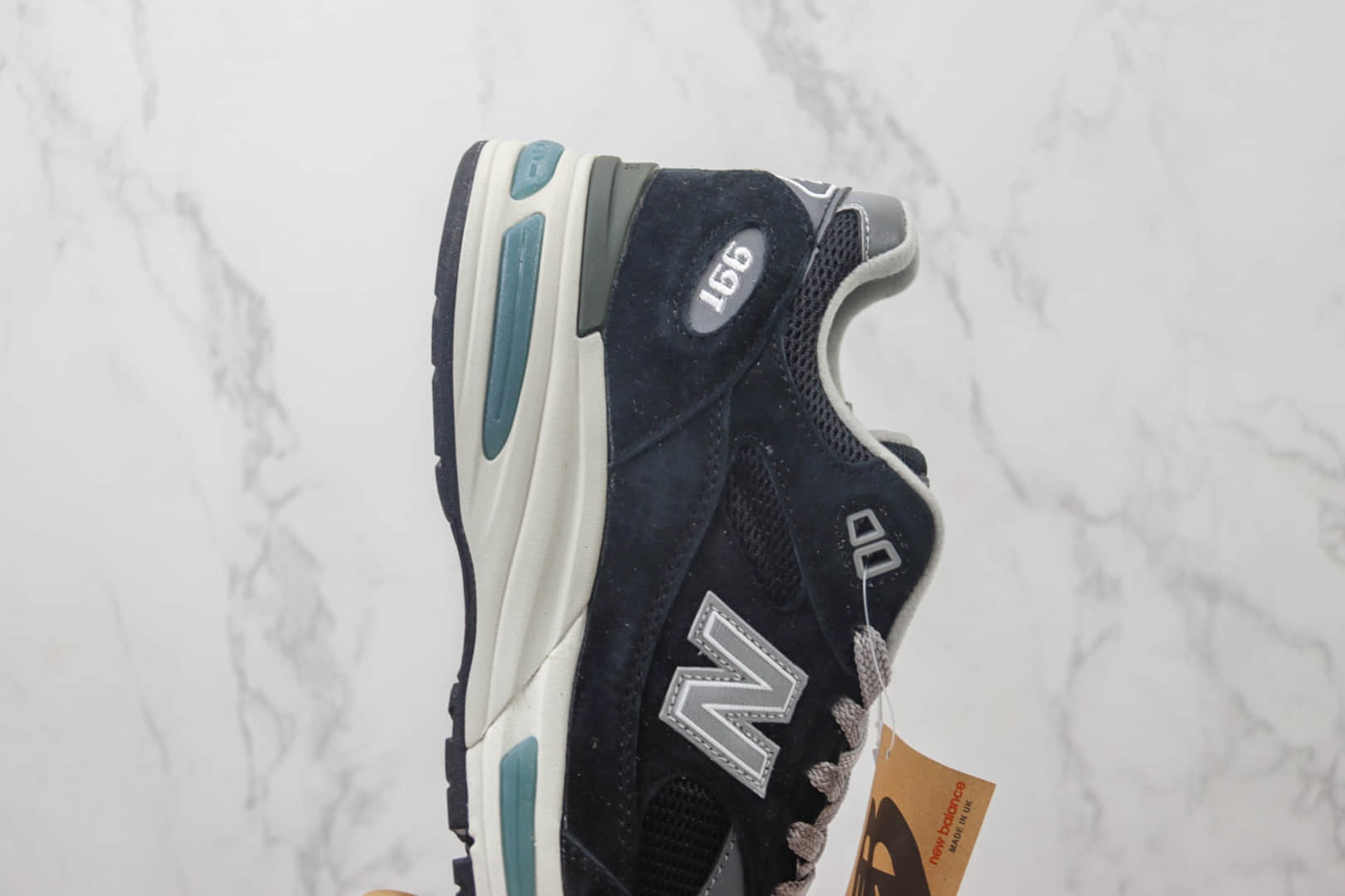 耐克New Balance 991纯原版本英产NB991黑色复古跑鞋 莆田耐克工厂 货号:U991BK2