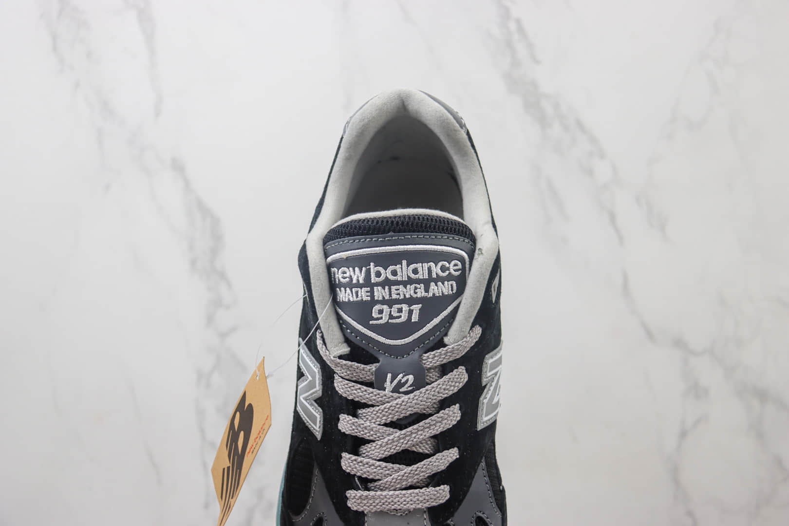 耐克New Balance 991纯原版本英产NB991黑色复古跑鞋 莆田耐克工厂 货号:U991BK2