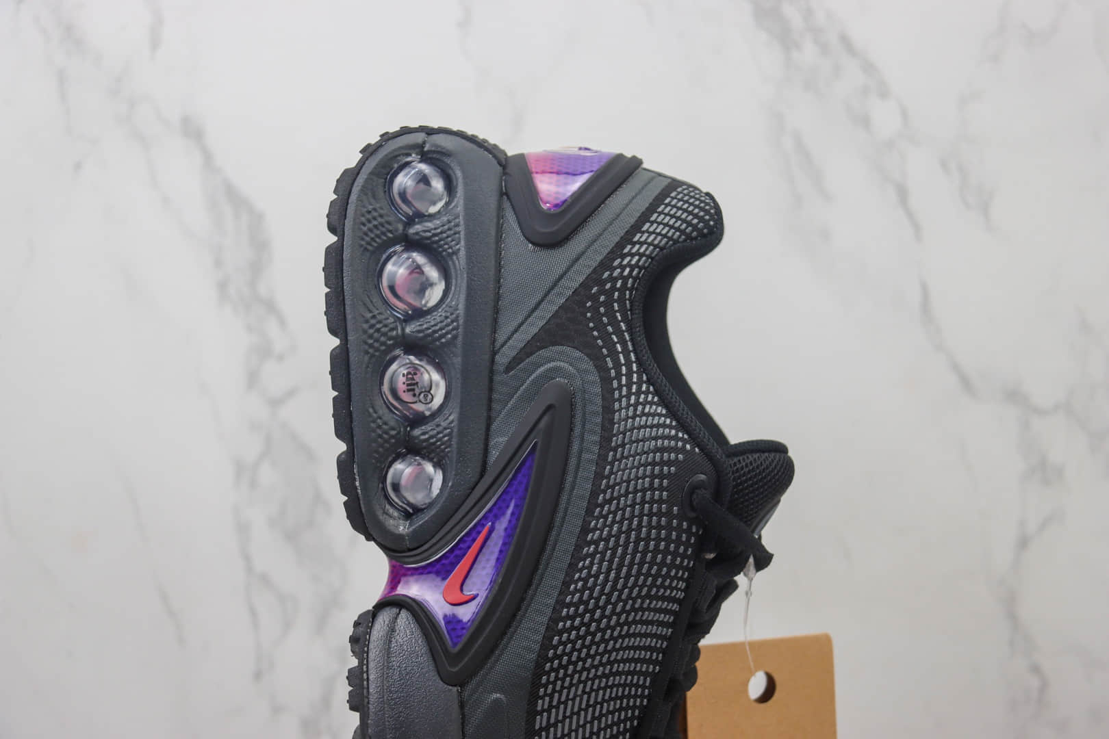 耐克Nike Air Max DN纯原版本黑粉紫半掌气垫跑鞋 莆田耐克货源 货号:DV3337-001