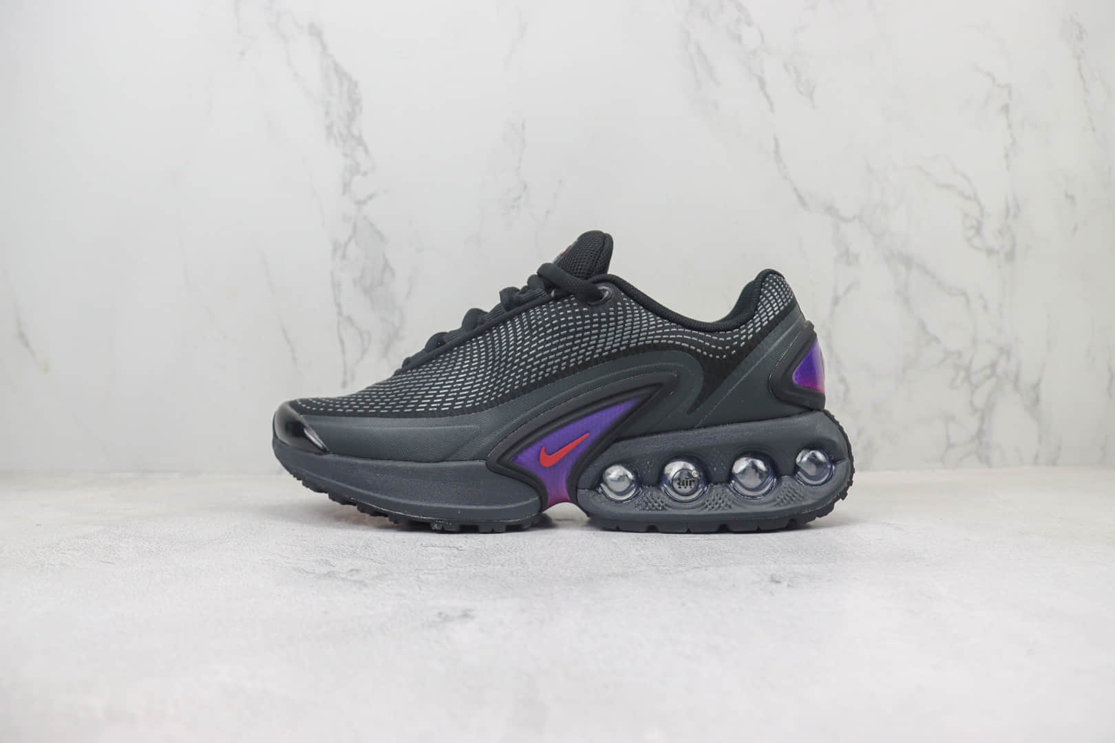 耐克Nike Air Max DN纯原版本黑粉紫半掌气垫跑鞋 莆田耐克货源 货号:DV3337-001