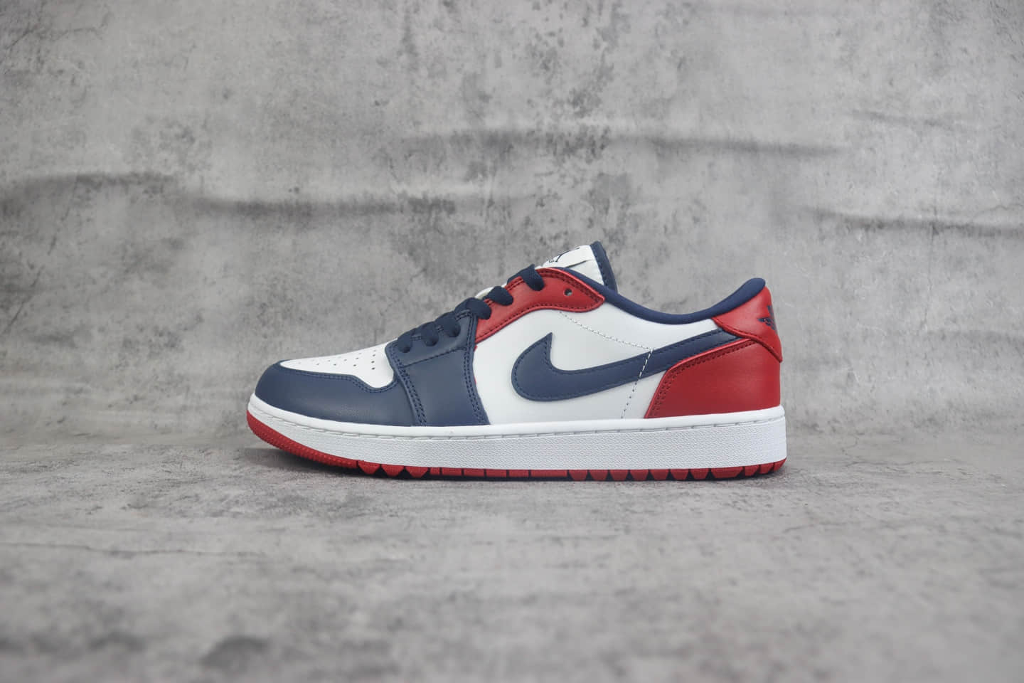 乔丹Air Jordan 1 Low Golf纯原版本高尔夫AJ1蓝白红低帮板鞋 莆田AJ工厂 (ID:102255) - 图片1
