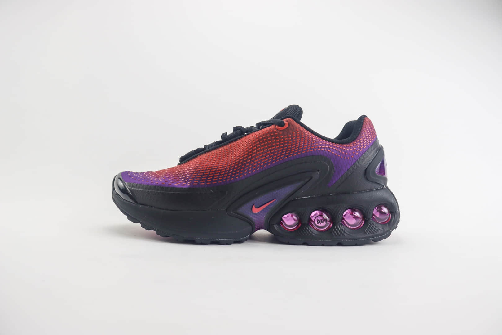 耐克Nike Air Max DN纯原版本Max DN红紫渐变气垫跑鞋 莆田耐克货源 货号:FZ4044-001