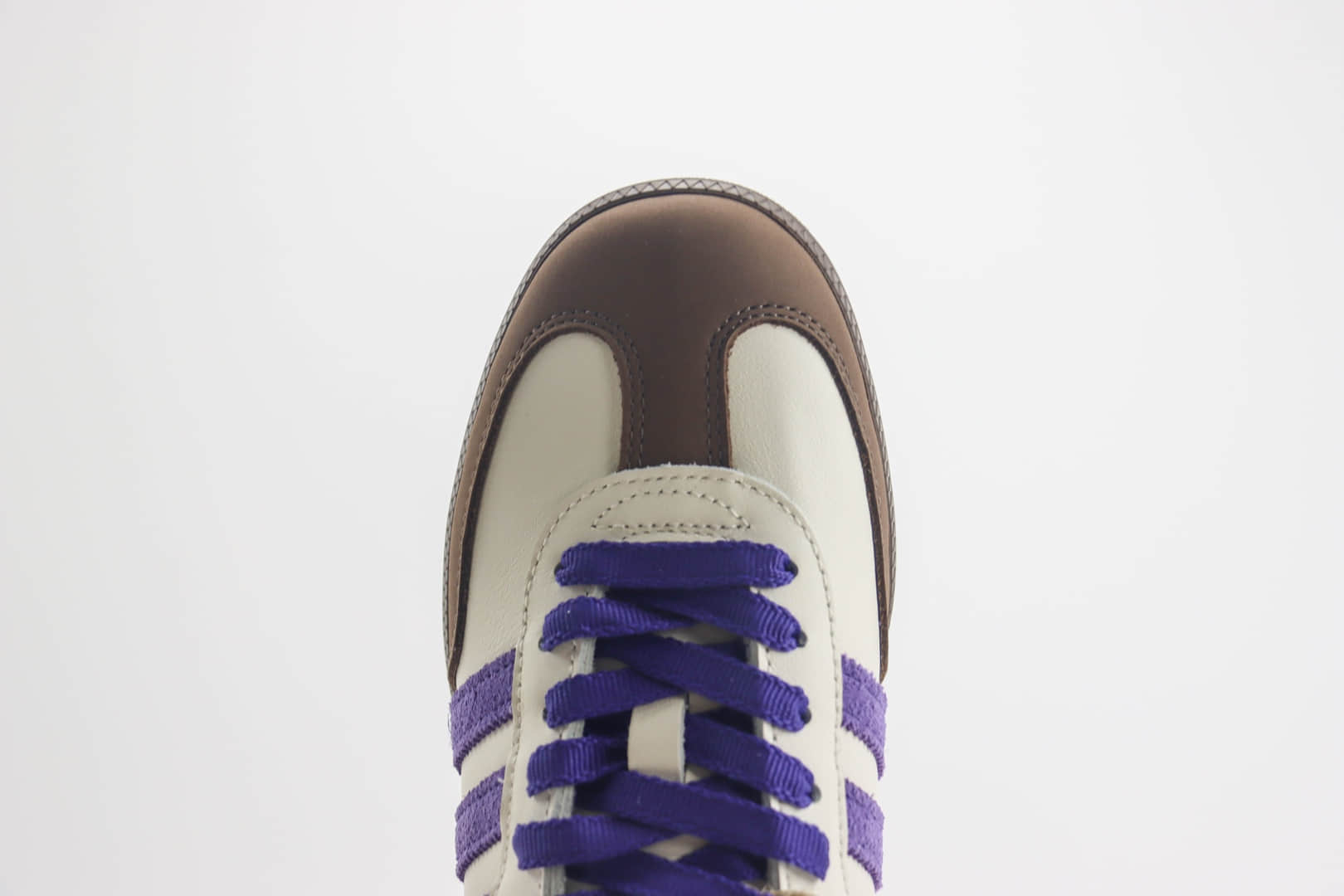 阿迪达斯adidas originals Samba OG纯原版本三叶草桑巴白紫绿德训鞋 莆田阿迪达斯货源 货号:ID8349