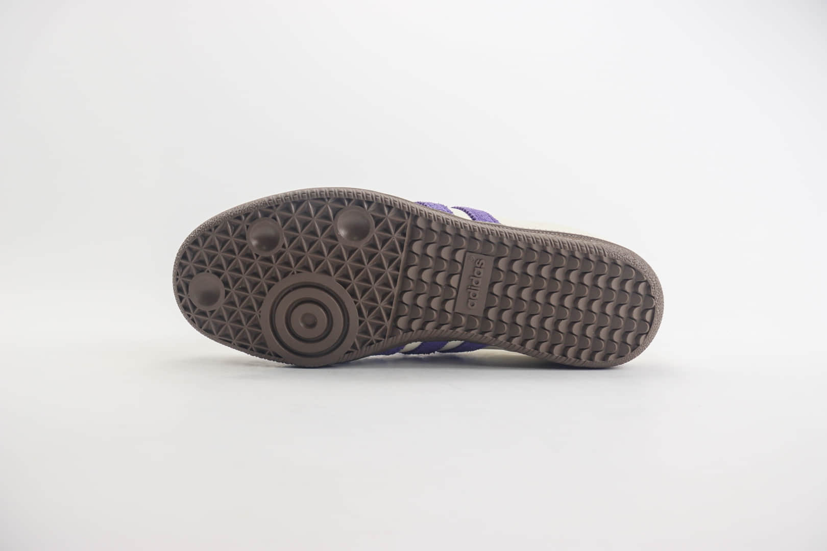阿迪达斯adidas originals Samba OG纯原版本三叶草桑巴白紫绿德训鞋 莆田阿迪达斯货源 货号:ID8349