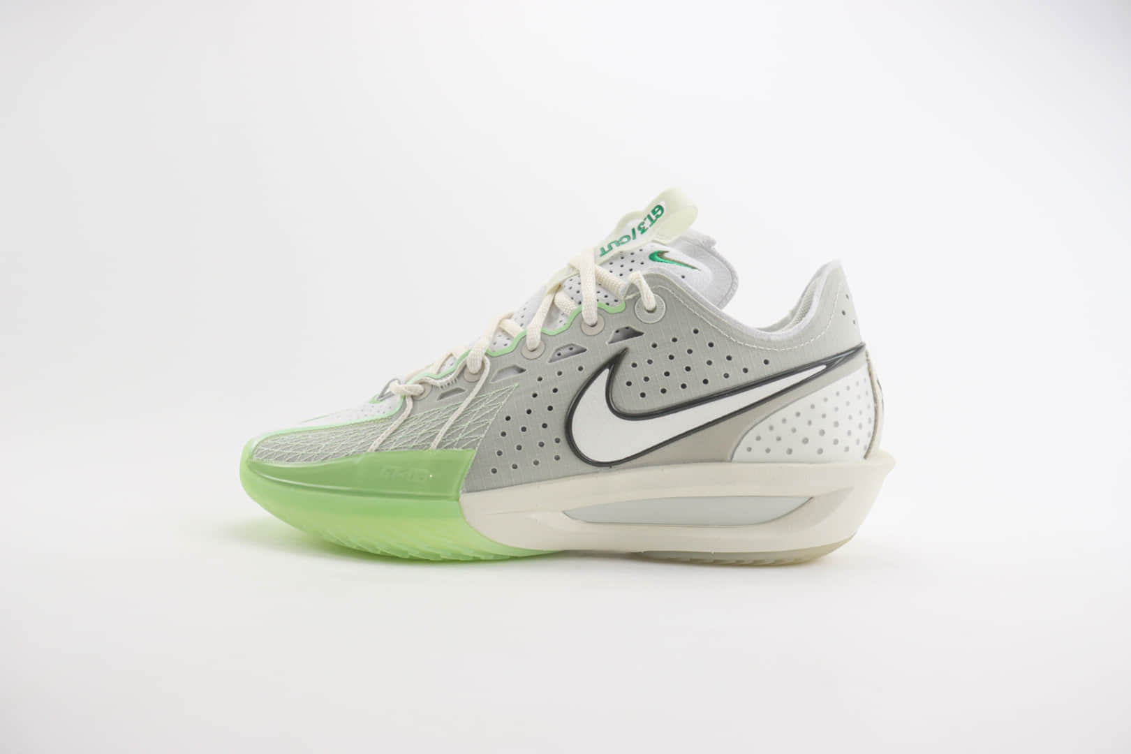 耐克Nike Air Zoom GT Cut 3.0纯原版本灰绿色实战篮球鞋 莆田耐克货源 (ID:102878) - 图片1