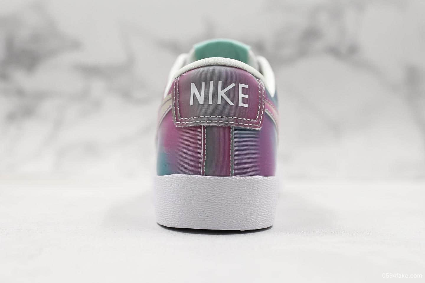 耐克Nike Wmns Blazer Low LX公司级开拓者5D炫彩原盒原标原厂中底区别市面通货版本细节随意对比 货号:视频内容9374-810