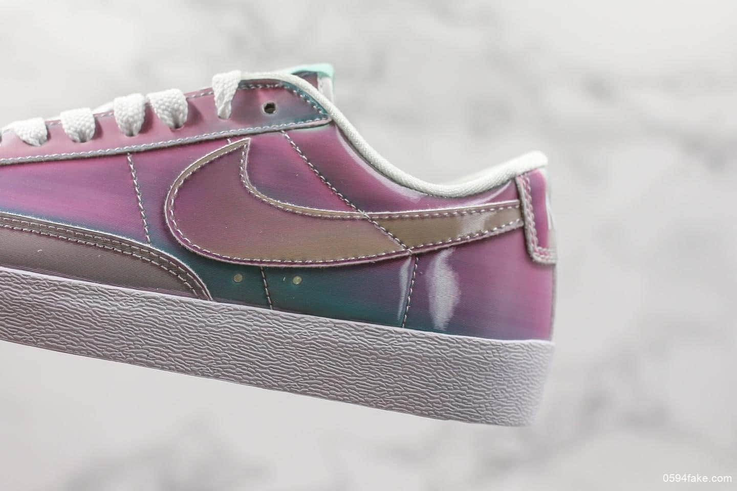 耐克Nike Wmns Blazer Low LX公司级开拓者5D炫彩原盒原标原厂中底区别市面通货版本细节随意对比 货号:视频内容9374-810