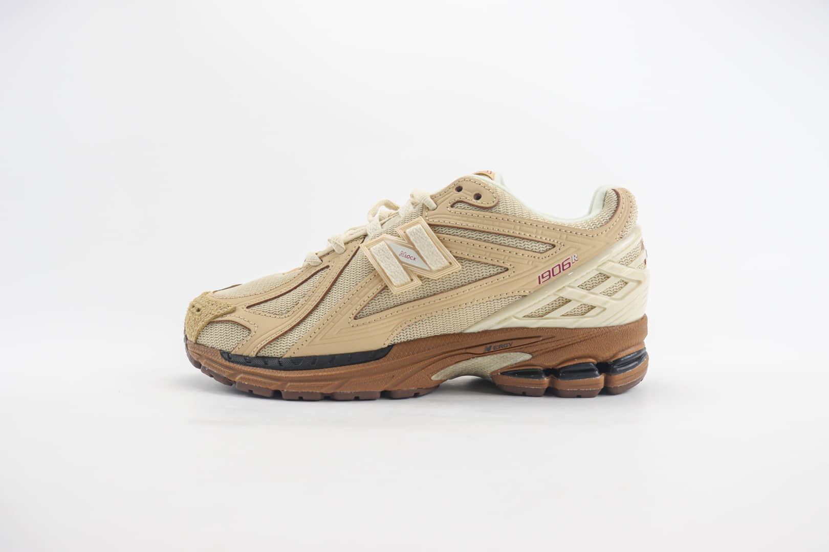 新百伦New Balance 1906纯原版本NB1906卡其色复古跑鞋 莆田新百伦货源 货号:M1906RRE