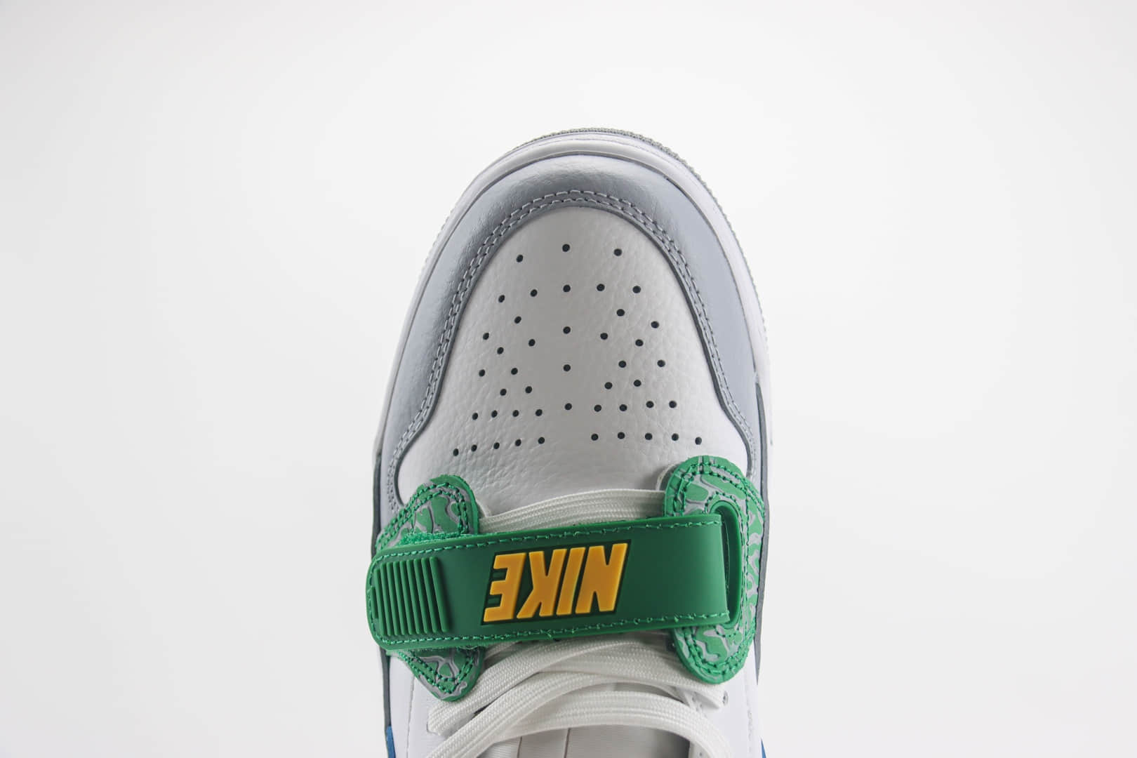 乔丹Air Jordan Legacy 312 Low纯原版本低帮AJ312白绿蓝三合一魔术贴篮球鞋 莆田AJ货源 货号:敏感内容9054-140