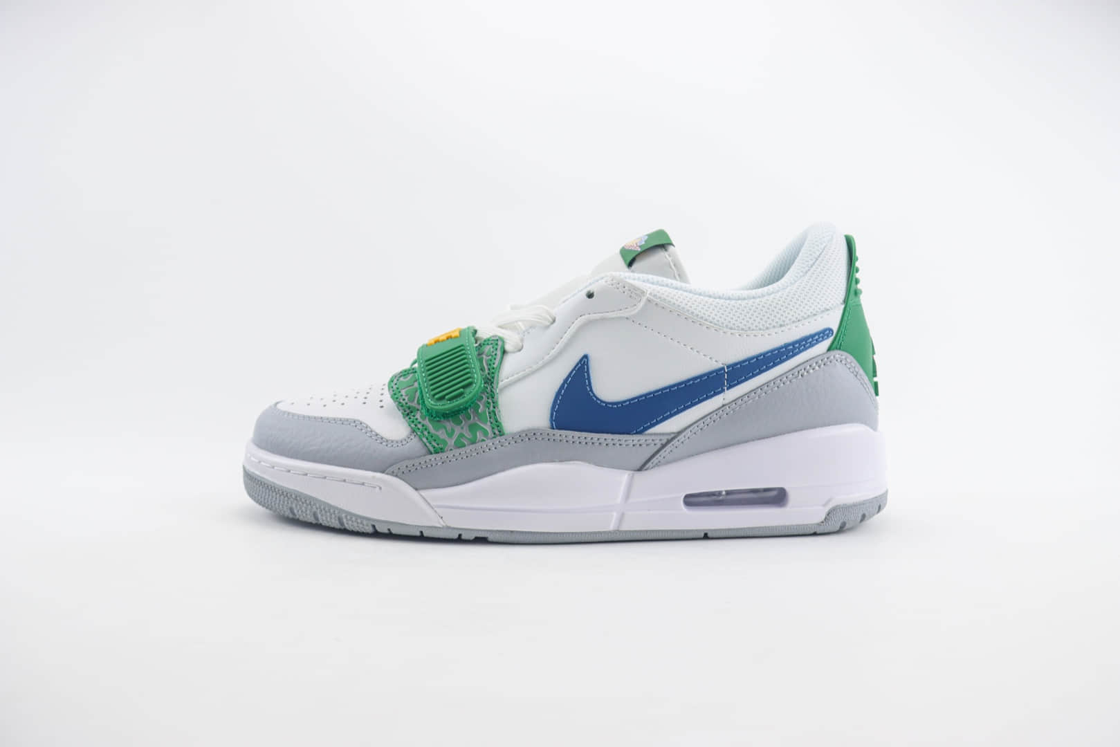 乔丹Air Jordan Legacy 312 Low纯原版本低帮AJ312白绿蓝三合一魔术贴篮球鞋 莆田AJ货源 货号:敏感内容9054-140
