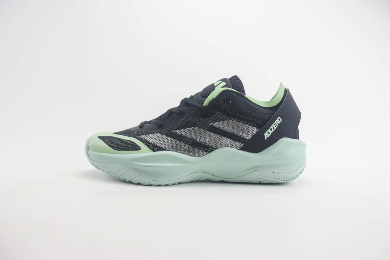 阿迪达斯adidas Adizero Select 2.0 Boost纯原版本黑绿色竞速跑鞋实战篮球鞋 莆田复刻鞋货源 (ID:103741) - 图片1
