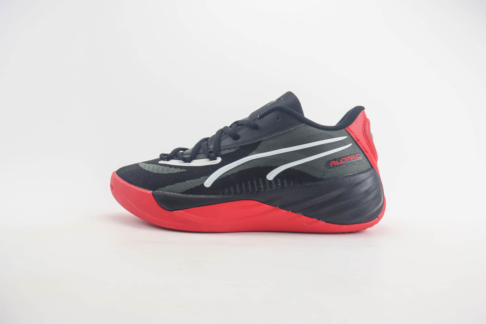 彪马PUMA All-Pro Nitro PE纯原版本亨德森黑红色实战篮球鞋 莆田复刻鞋货源 (ID:103782) - 图片1