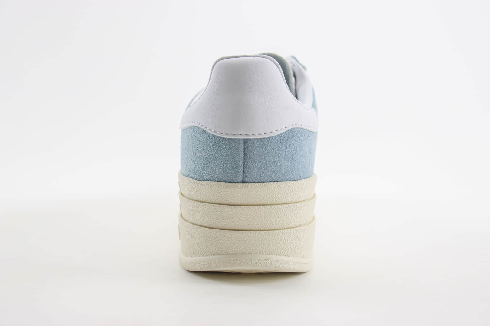 阿迪达斯adidas Originals Gazelle Bold W纯原版本湖水蓝三层厚底松糕增高板鞋 莆田复刻鞋货源 货号:ID6991
