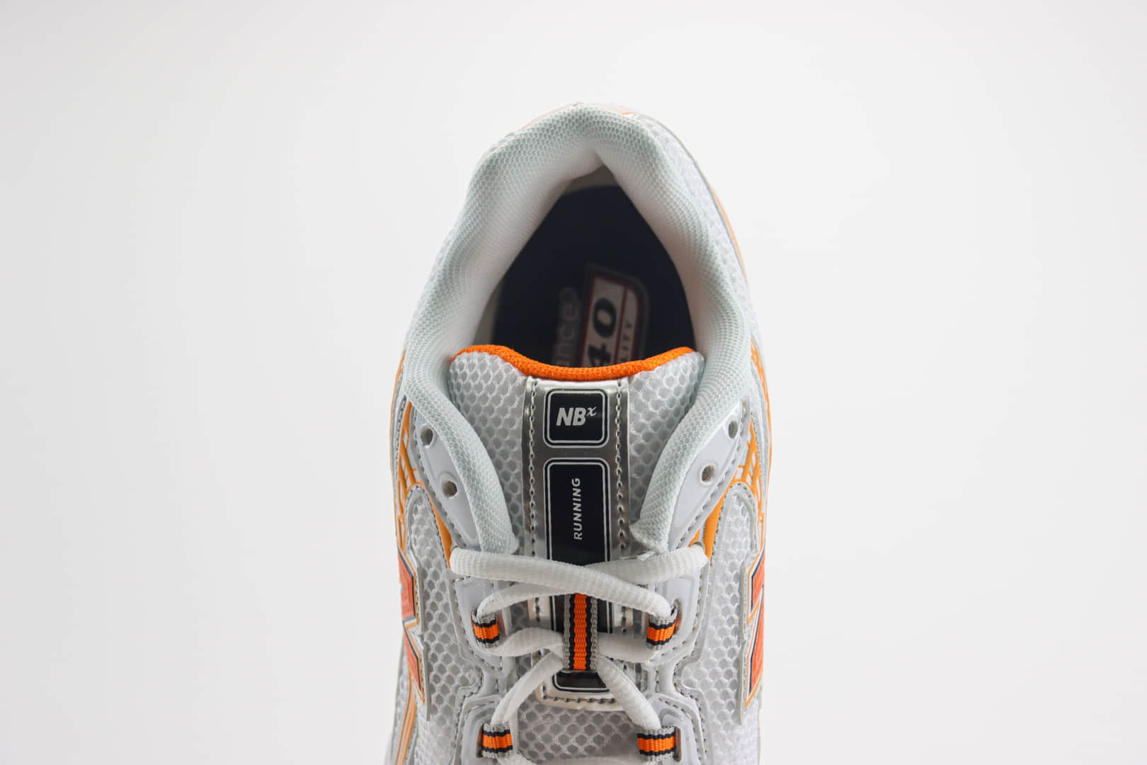新百伦New Balance 740纯原版本NB740白橙色复古跑鞋 莆田新百伦货源 货号：MR740SE