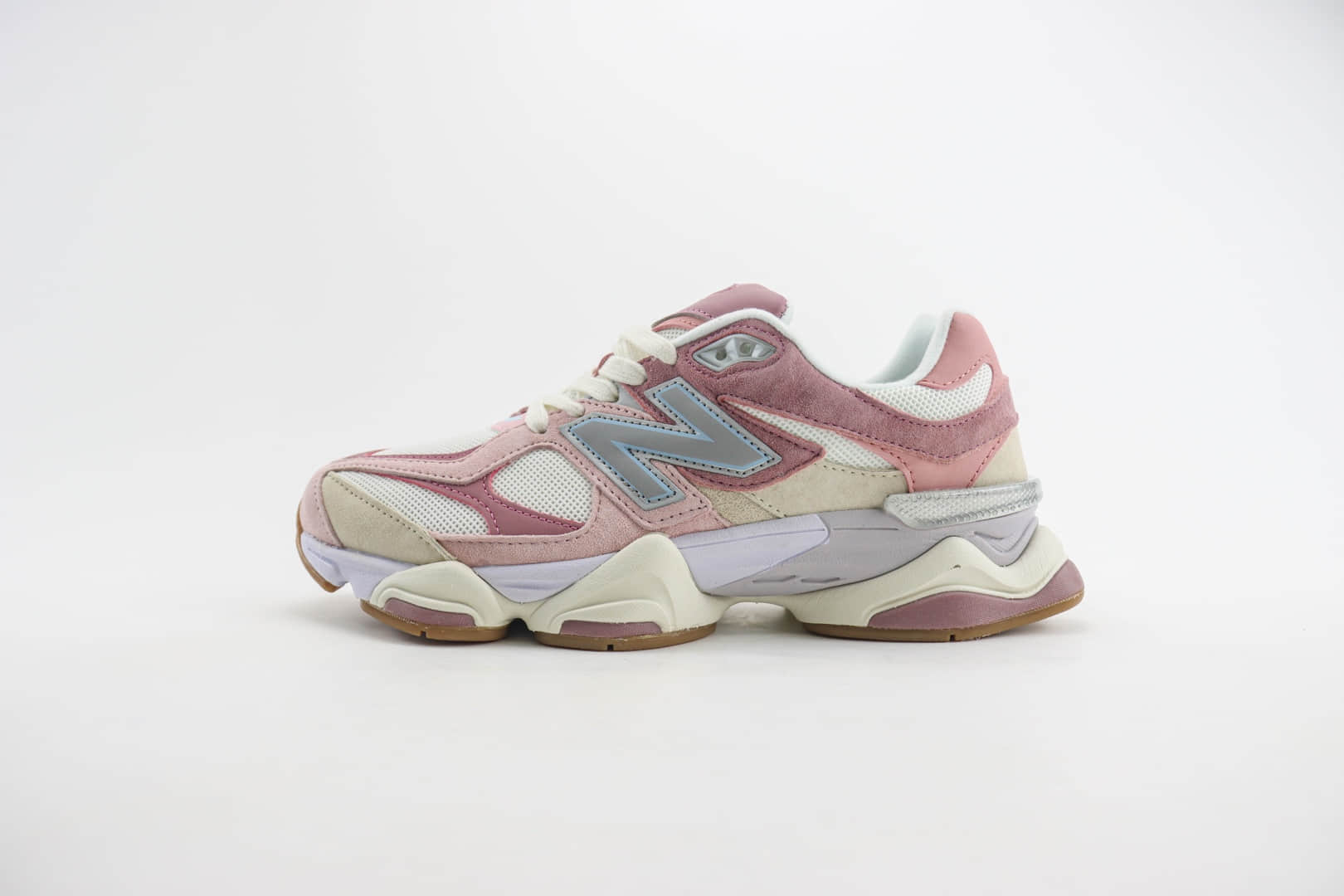新百伦New Balance 9060纯原版本NB9060米粉色运动慢跑鞋 莆田新百伦代理 (ID:103978) - 图片1