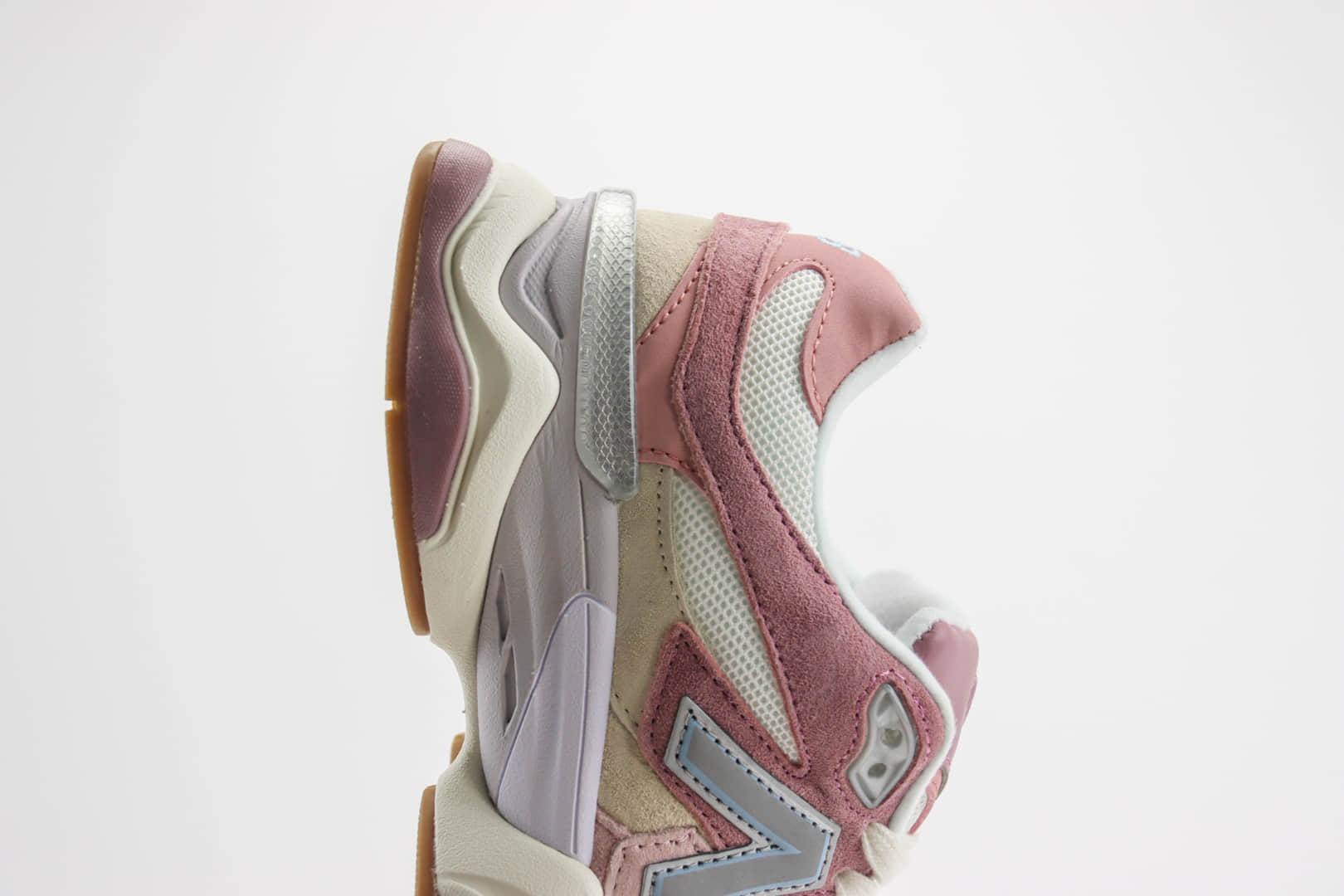 新百伦New Balance 9060纯原版本NB9060米粉色运动慢跑鞋 莆田新百伦代理 货号：U9060FRL