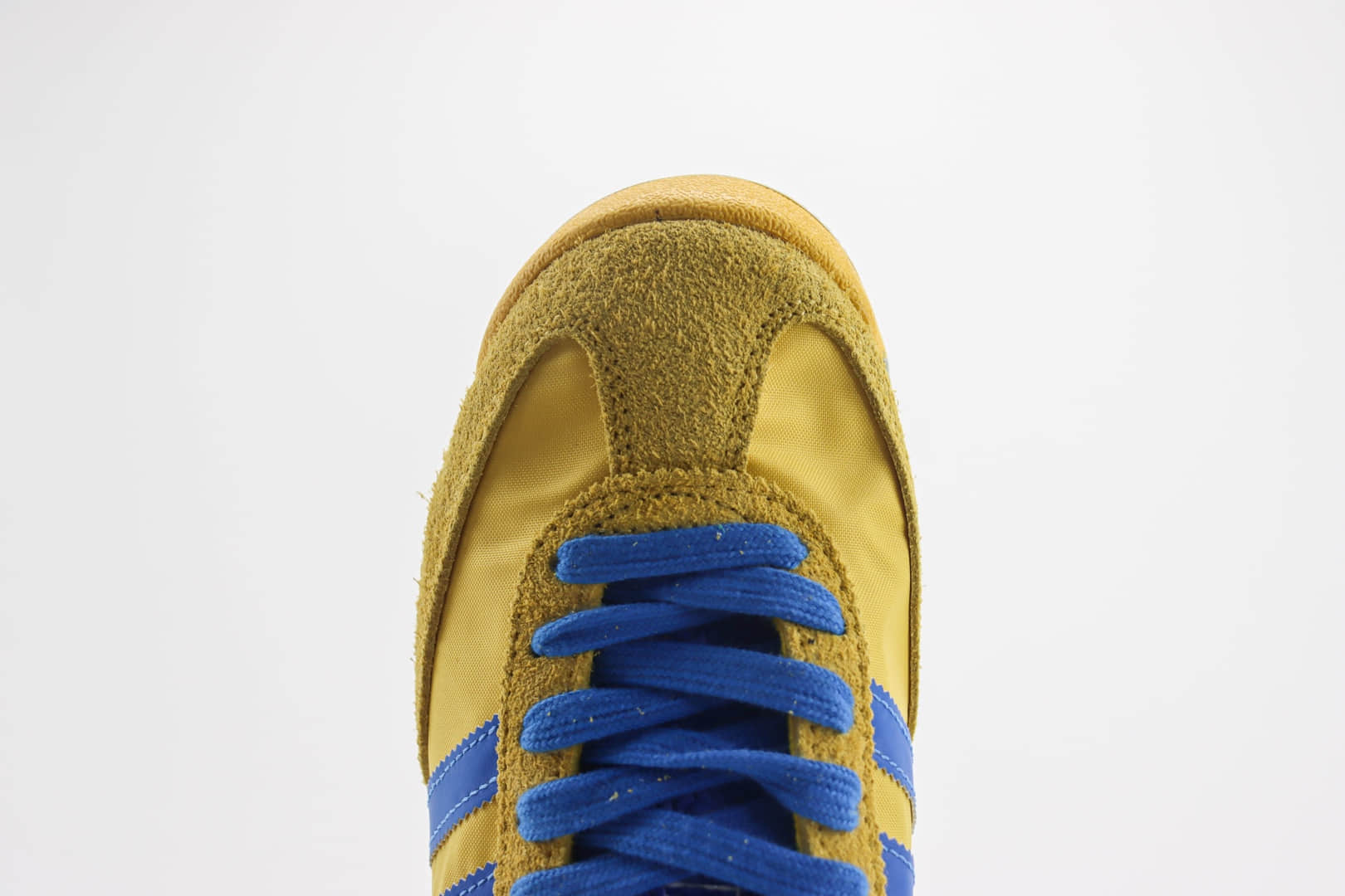 阿迪达斯adidas Originals SL 72 RS纯原版本黄蓝色复古慢跑鞋 莆田阿迪达斯工厂 货号:IE6526