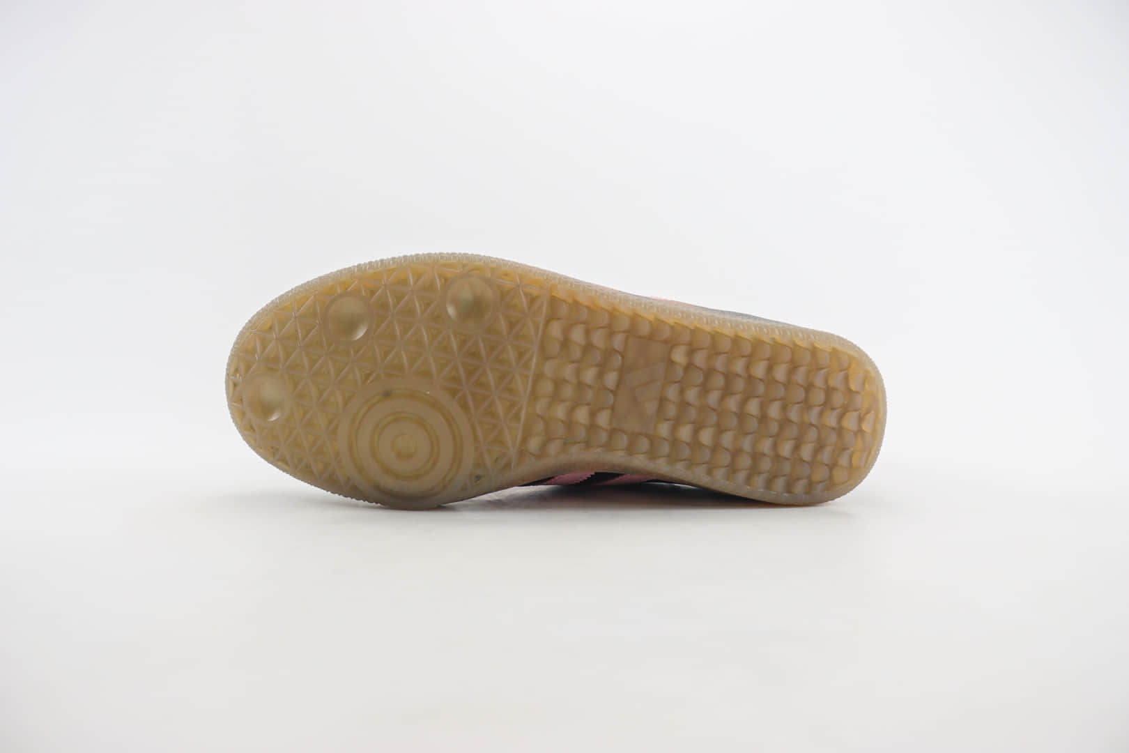 阿迪达斯adidas originals Samba纯原版本三叶草桑巴黑粉色板鞋 莆田阿迪达斯货源 货号:IH8157