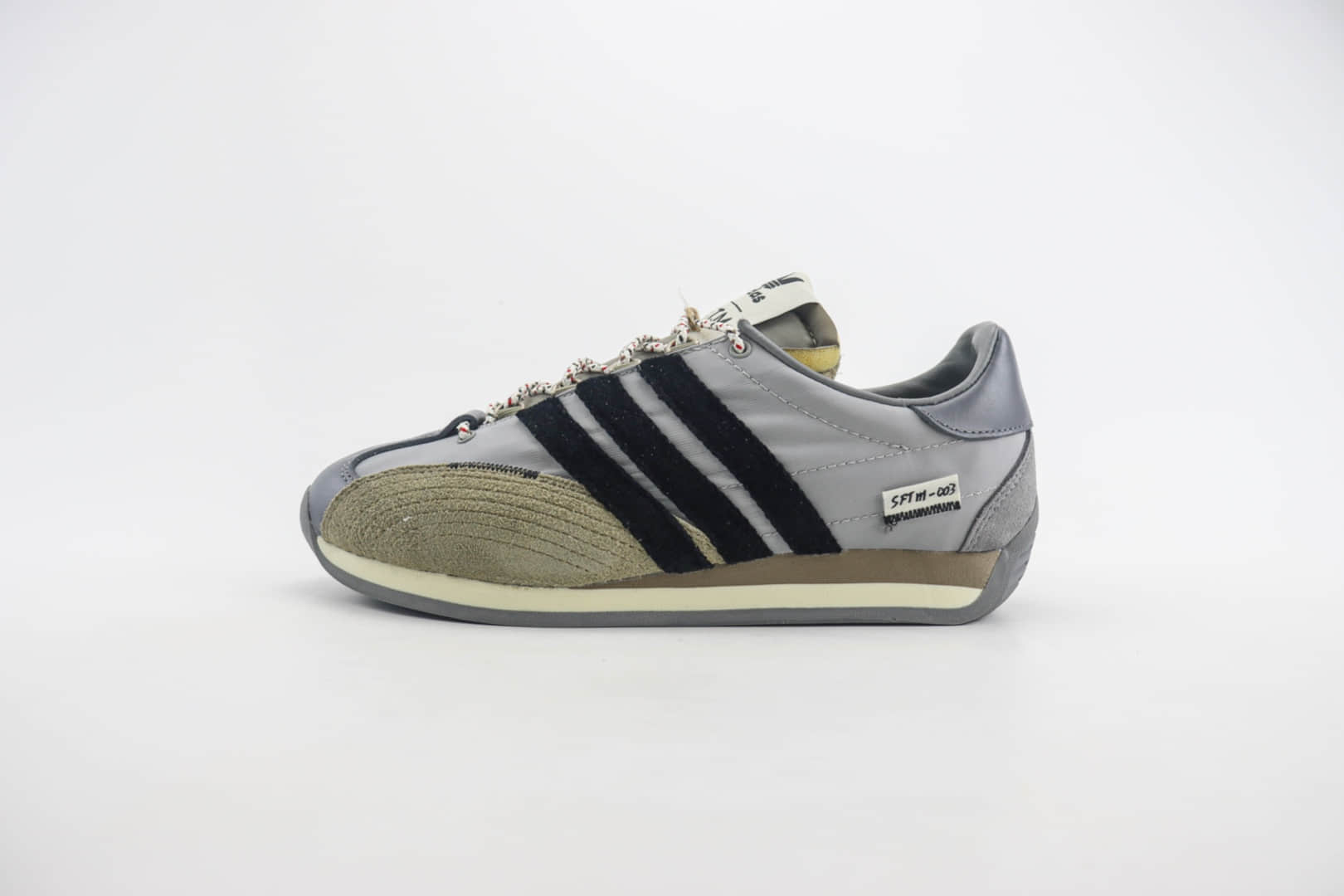 阿迪达斯Song for the Mute x adidas Shadowturf纯原版本SFTM联名三叶草浅蓝灰阿甘慢跑鞋 莆田阿迪达斯工厂 (ID:104207) - 图片1