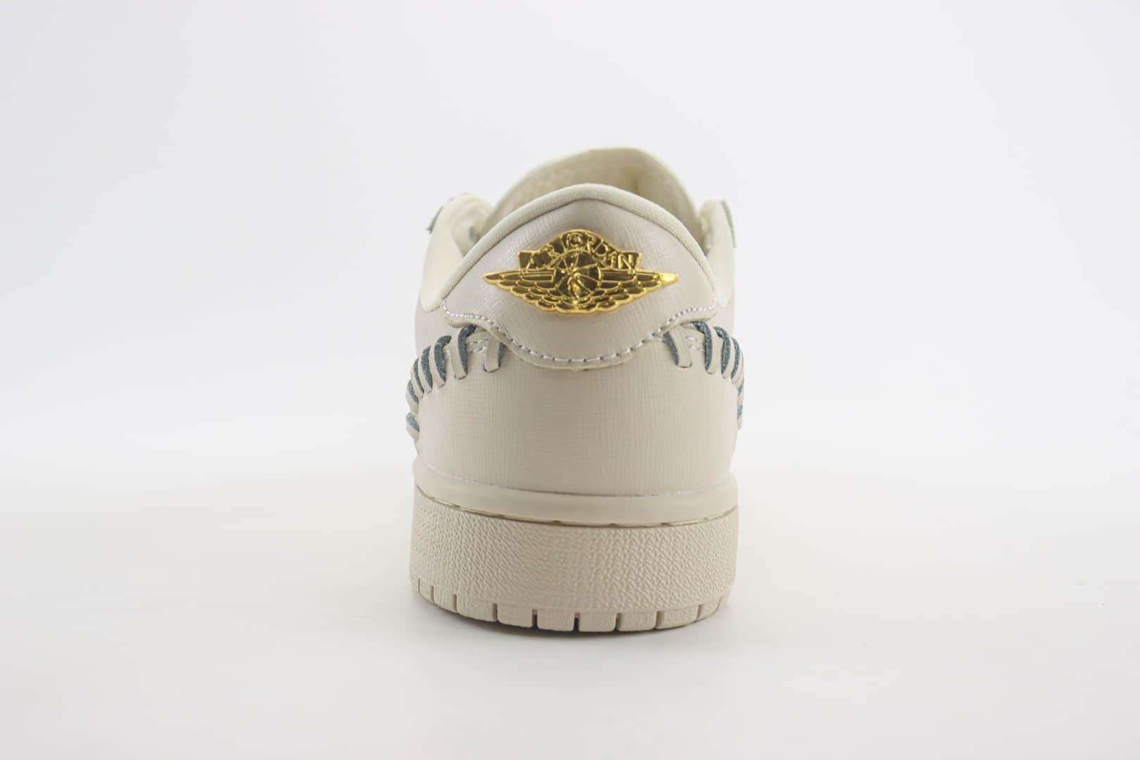 乔丹Air Jordan 1 Low纯原版本低帮AJ1米白金勾板鞋 莆田AJ货源 货号:FN5032-200