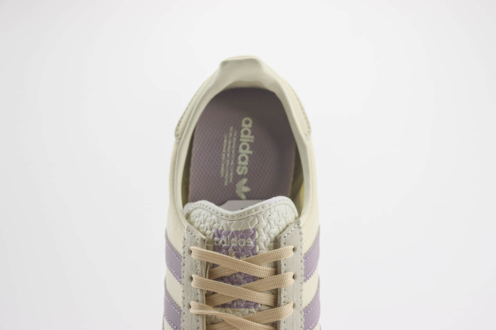 阿迪达斯adidas Originals SL 72 RS(Reshaped)纯原版本米白香芋紫复古慢跑鞋 莆田阿迪达斯货源 货号:IE3428