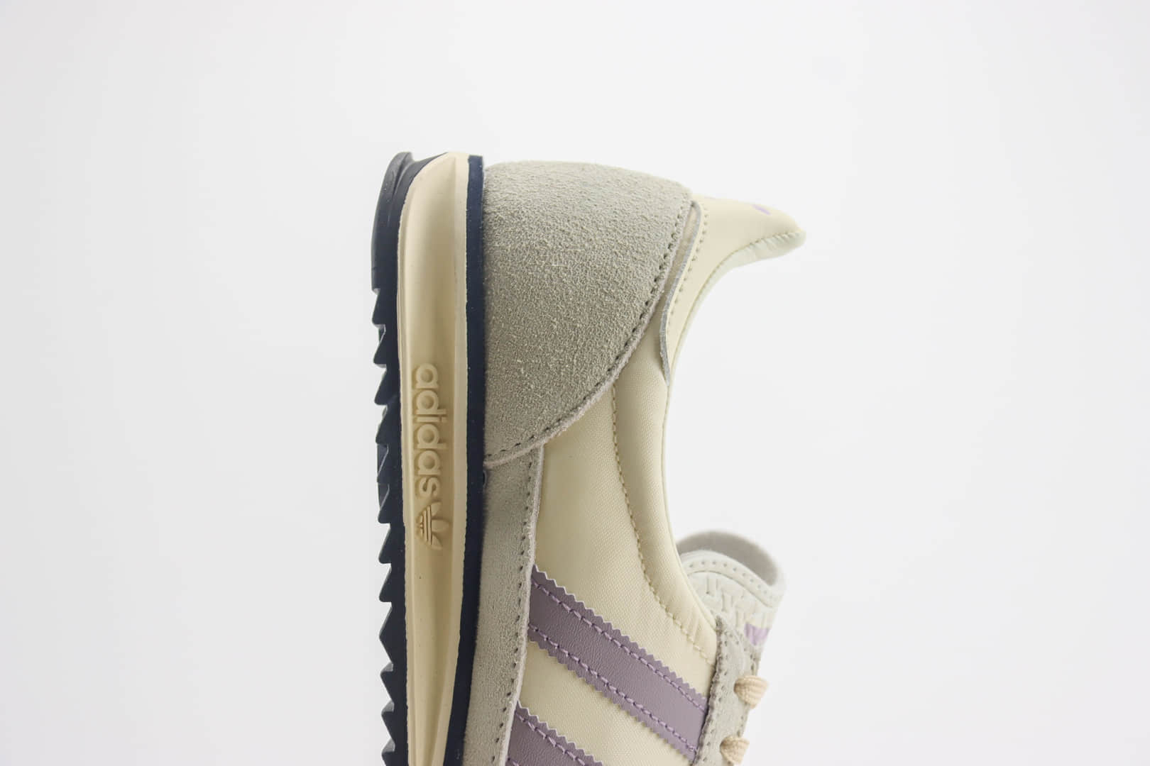 阿迪达斯adidas Originals SL 72 RS(Reshaped)纯原版本米白香芋紫复古慢跑鞋 莆田阿迪达斯货源 货号:IE3428