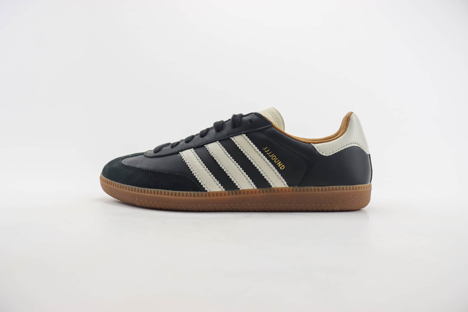 阿迪达斯adidas originals Samba OG纯原版本桑巴黑白生胶板鞋 莆田阿迪达斯货源 (ID:104544) - 图片1