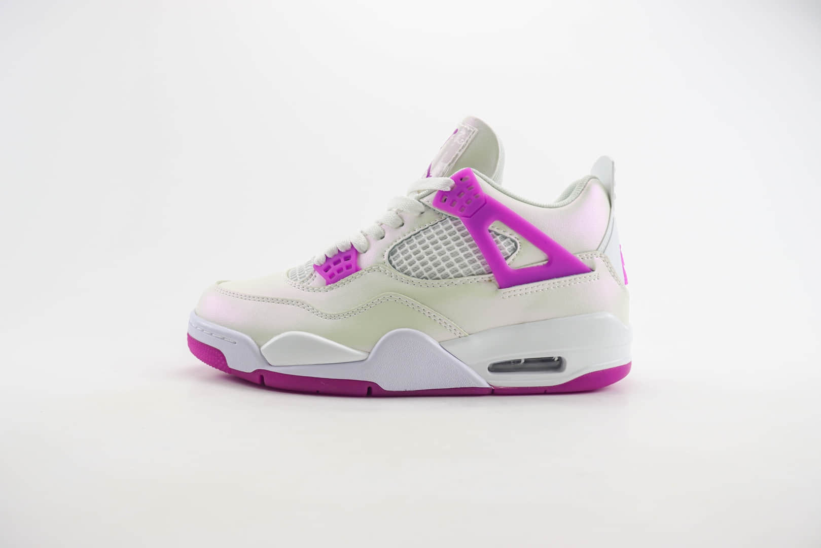 乔丹Air Jordan 4 Retro纯原版本温变AJ4白紫色篮球鞋 莆田AJ货源 (ID:104850) - 图片1