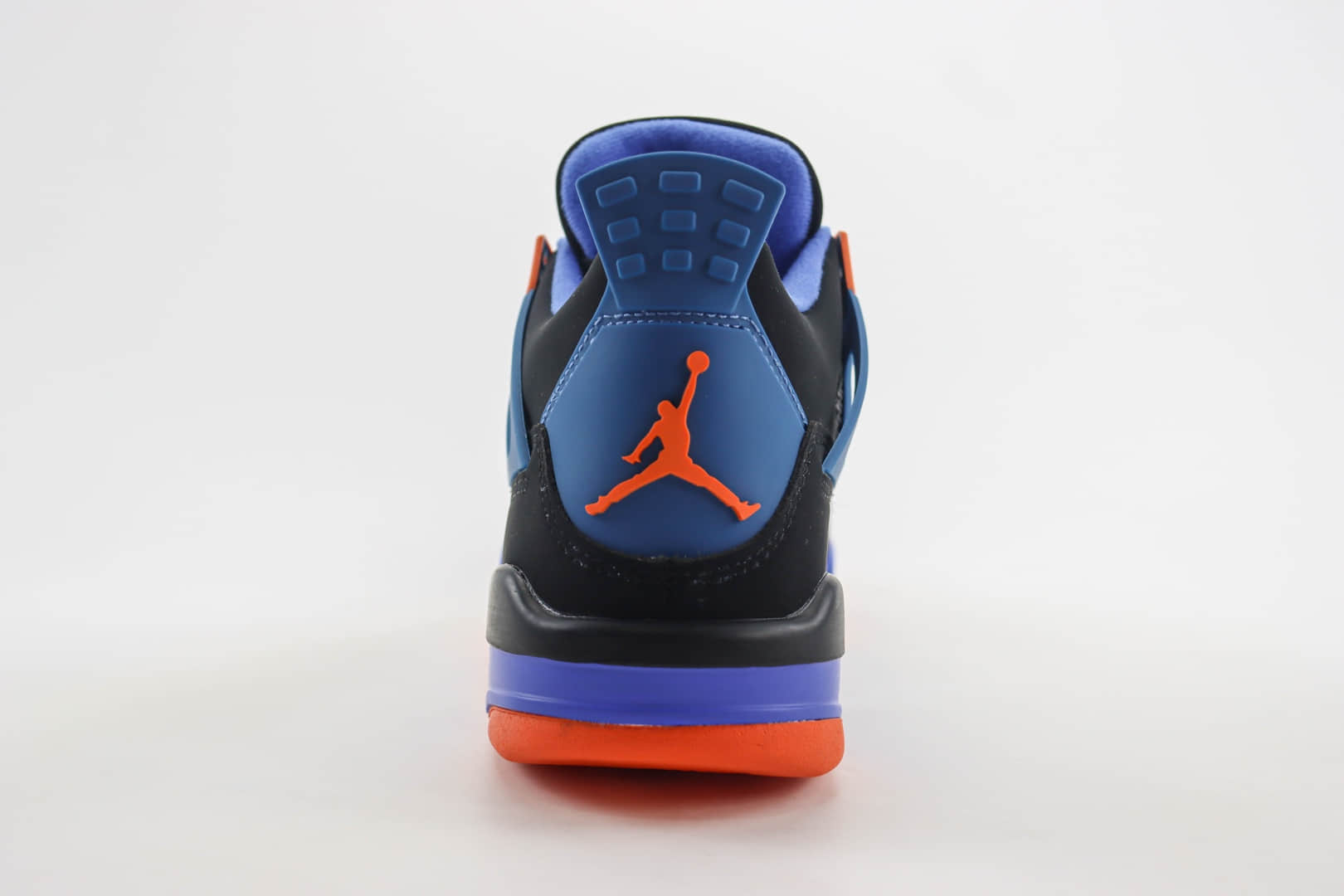 乔丹Air Jordan 4 Retro纯原版本AJ4黑蓝橙骑士篮球鞋 莆田AJ货源 货号:308497-027