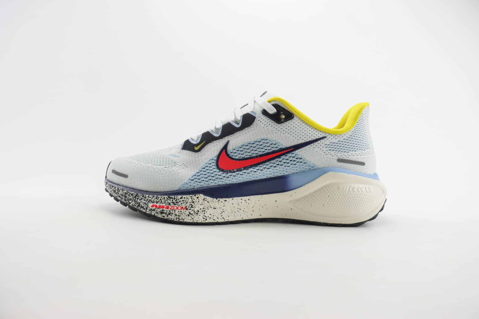 耐克Nike Air Zoom Pegasus 41纯原版本飞马41白蓝黄红泼墨跑鞋 莆田耐克货源 (ID:105002) - 图片1