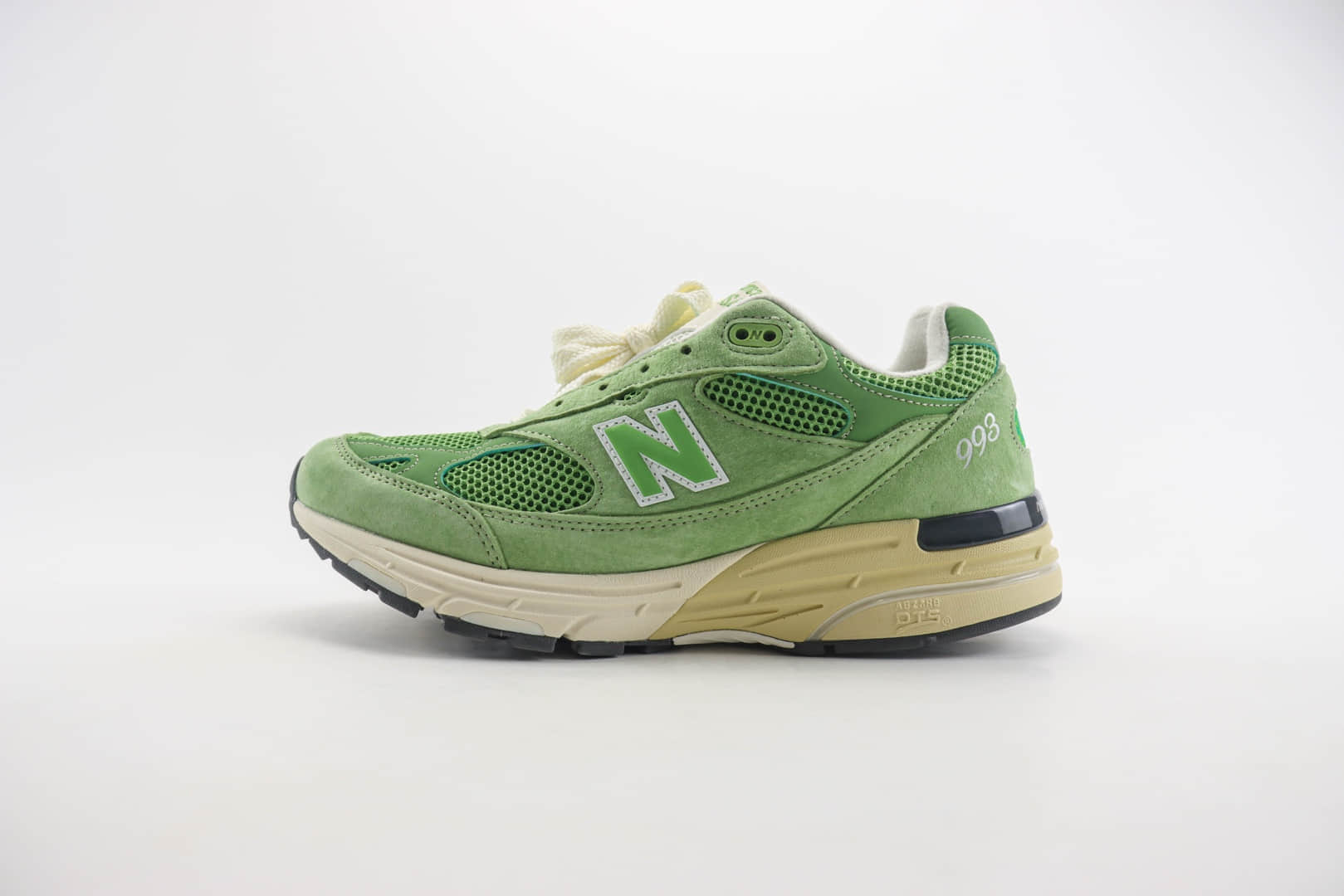 新百伦New Balance 993纯原版本NB993青草绿美产复古跑鞋 莆田新百伦货源 (ID:105075) - 图片1