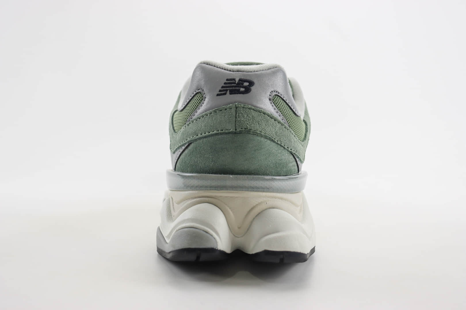 新百伦New Balance 9060纯原版本NB9060橄榄绿复古跑鞋 莆田新百伦工厂 货号:U9060MET