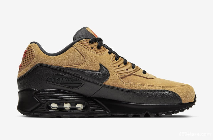 Nike Air Max 90小麦配色!秋冬必备! 货号:AJ1285-700