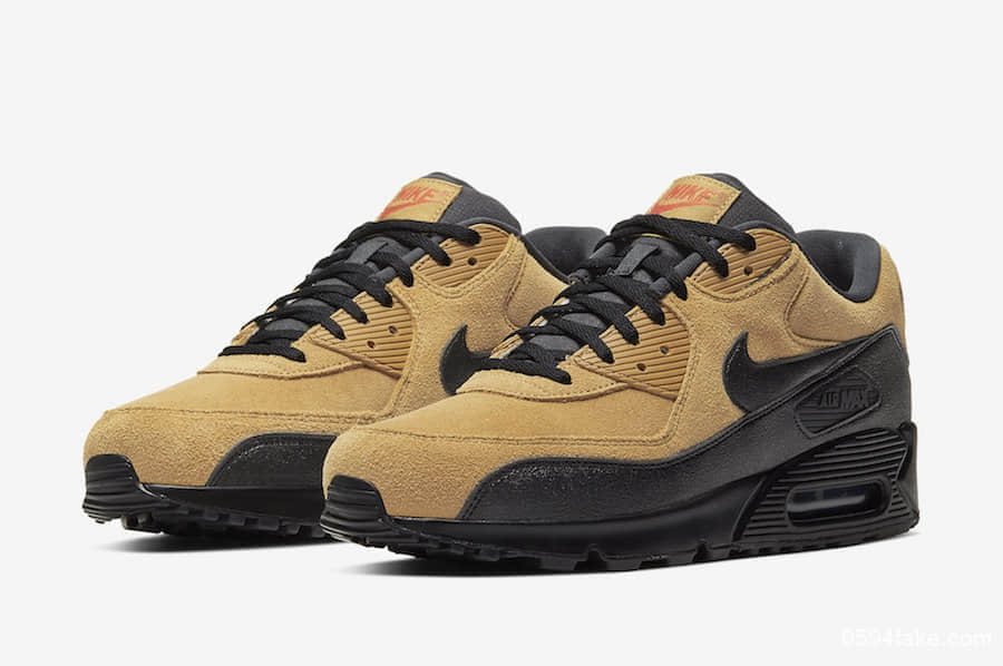 Nike Air Max 90小麦配色!秋冬必备! 货号:AJ1285-700