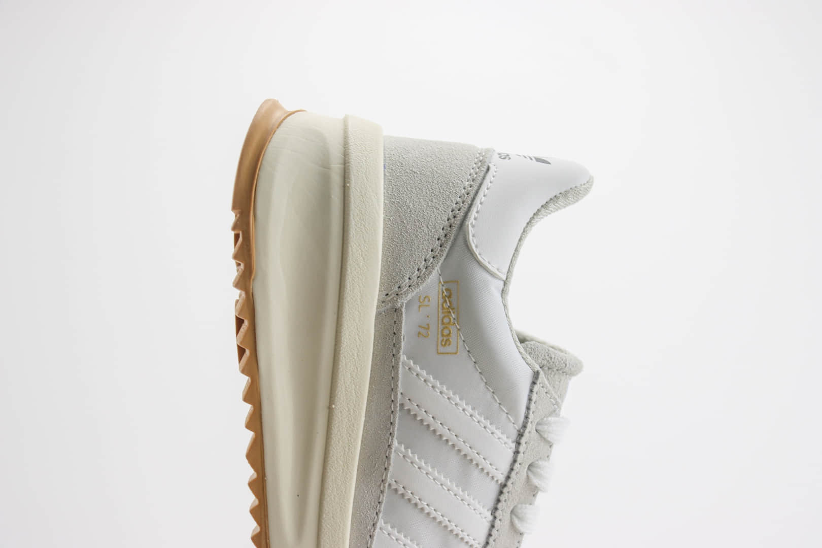 阿迪达斯adidas Originals SL 72 RTN纯原版本灰白色增高厚底板鞋 莆田阿迪达斯货源 货号:ID1031