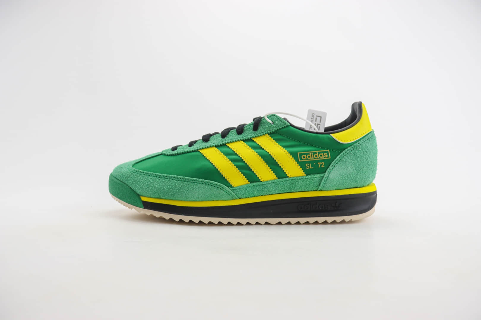 阿迪达斯adidas Originals SL 72 RS(Reshaped)纯原版本绿敏感内容复古慢跑鞋 莆田复刻鞋货源 货号:IG2133