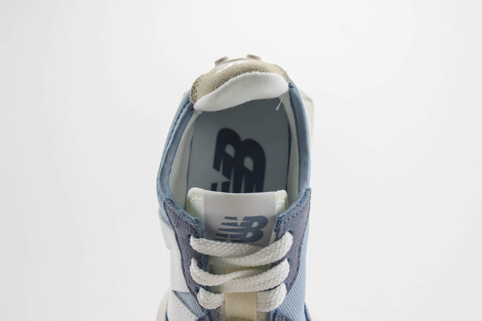 新百伦New Balance 327纯原版本蓝色NB372复古慢跑鞋 莆田新百伦货源 货号:U327FH