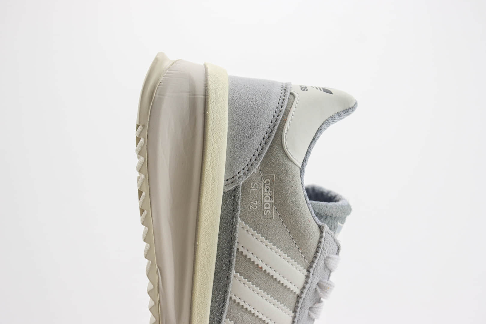 阿迪达斯adidas Originals SL 72 RTN纯原版本灰白增高厚底板鞋 莆田阿迪达斯货源 货号:IH5558