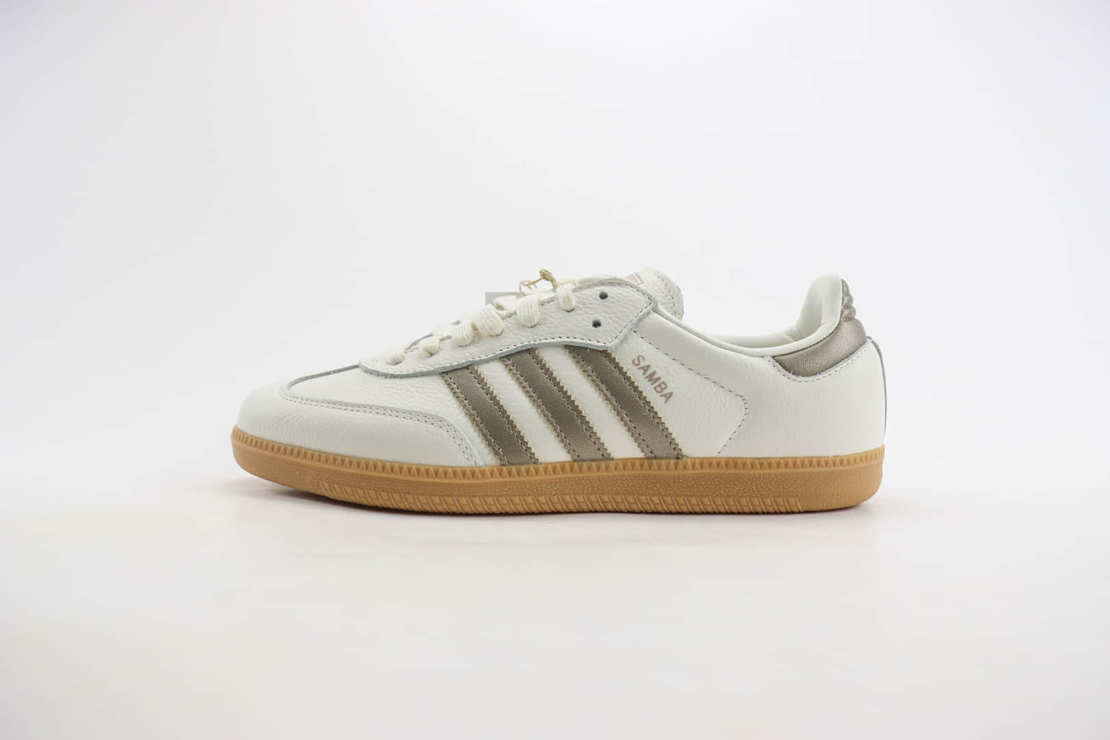 阿迪达斯adidas Originals Samba OG纯原版本白铜银生胶桑巴板鞋 莆田阿迪达斯工厂 (ID:105886) - 图片1