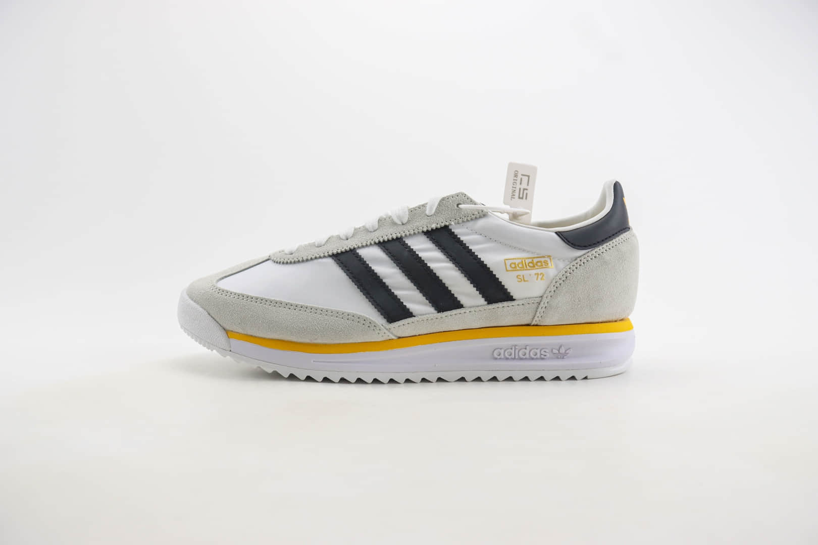 阿迪达斯adidas Originals SL 72 RS（Reshaped）纯原版本白灰黑复古慢跑鞋 莆田阿迪达斯货源 (ID:106131) - 图片1